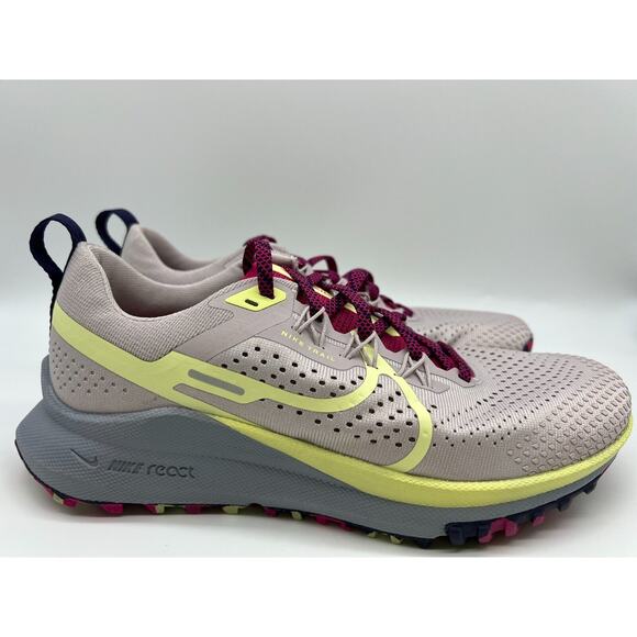 Nike React Pegasus Trail 4 Running Shoe's Multicolor DJ6159-002 Women Size 9 - Picture 1 of 12